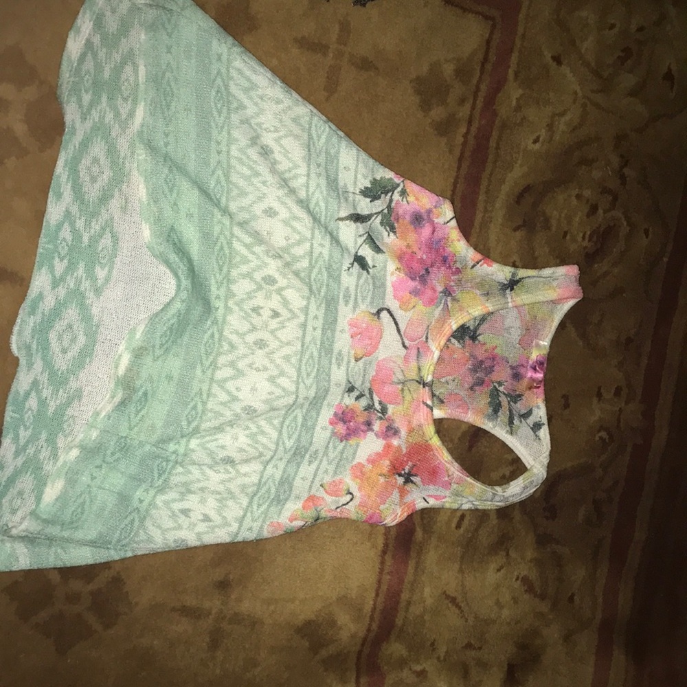 (kids) floral top